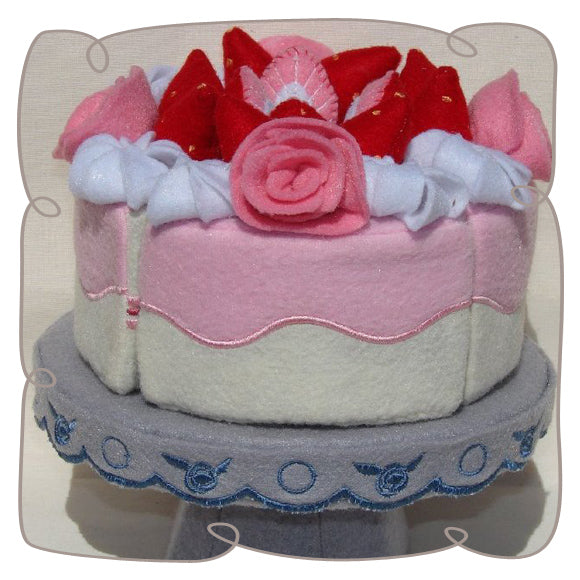 Strawberries and Cream Cake