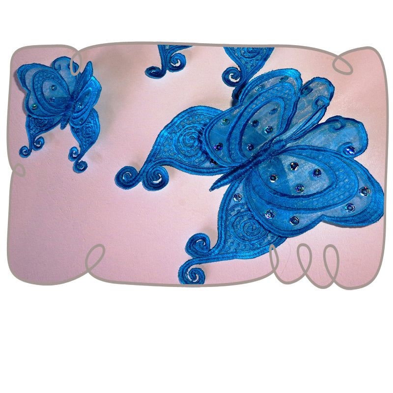 Organza Lace Butterfly 4