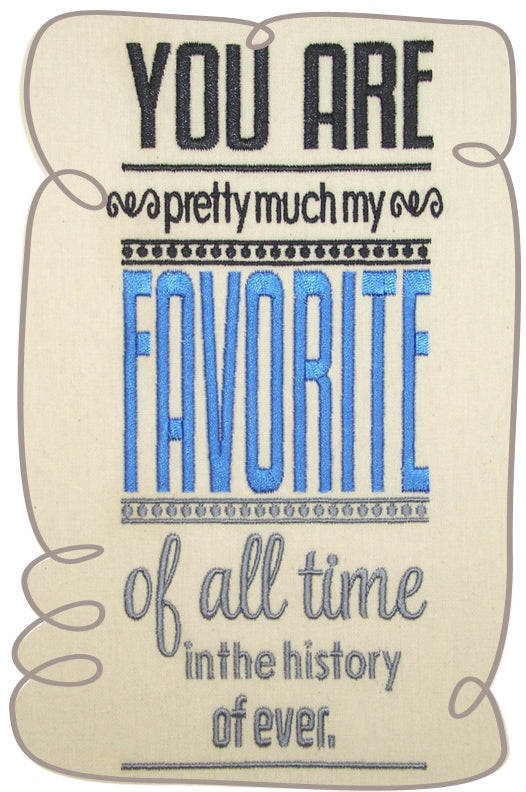 You are my Favorite