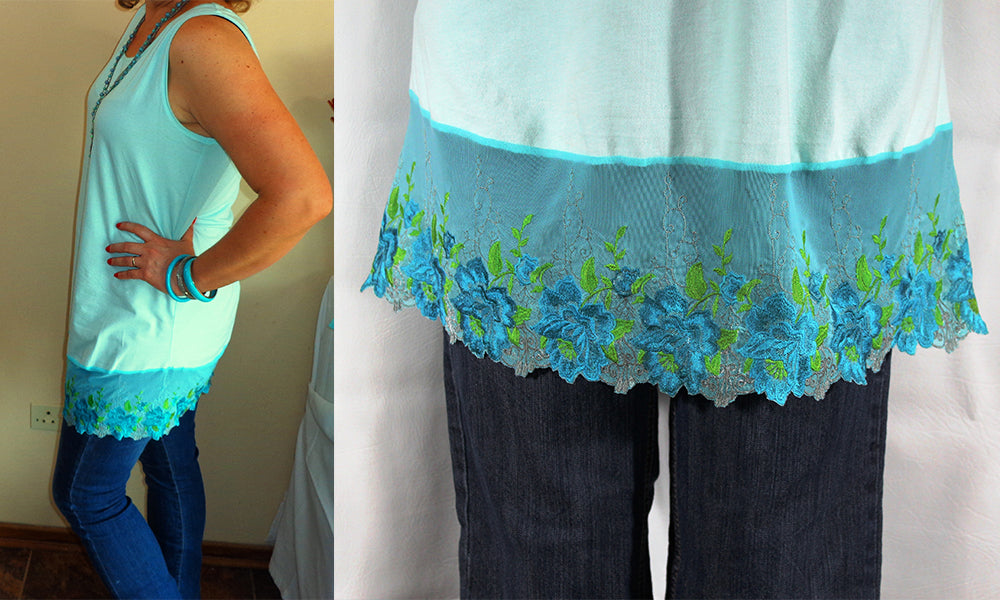 Delicate Rose Lace Extentions