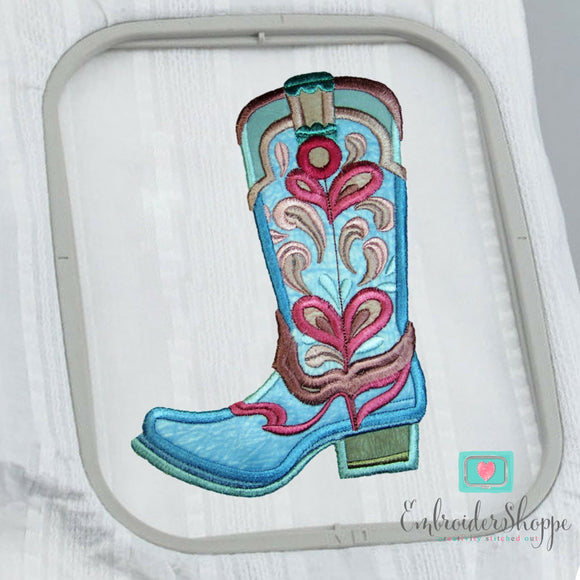 Drops of Jupiter Cowboy Boots Applique