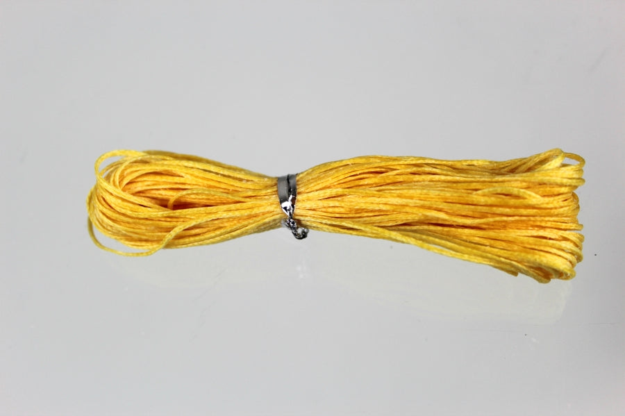 0014 Maize Yellow Sms Waxed Thread