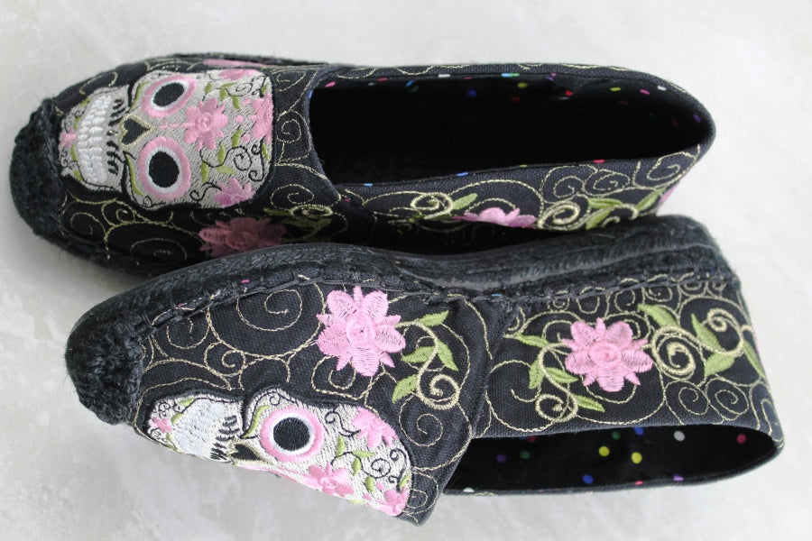 Sugar Skull espadrille SHOE FILES