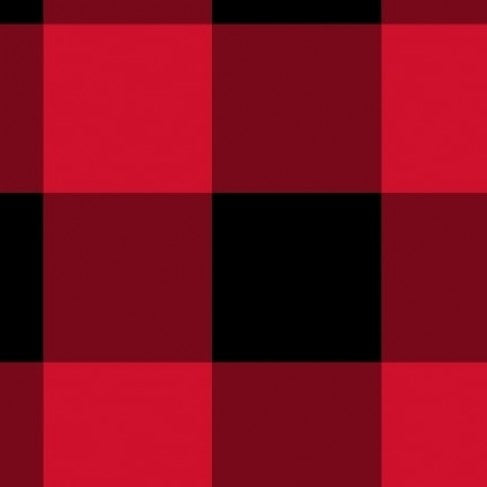 Red Buffalo Check Personalized Adult Adjustable Mask