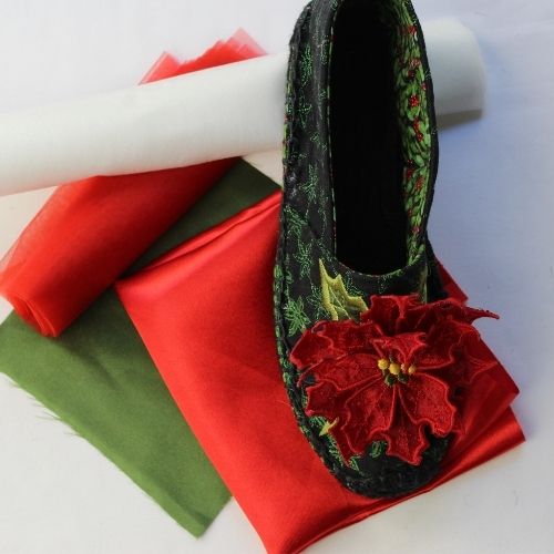 3D Poinsettia FLOWERS ONLY KIT RED