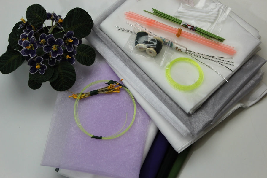 Stargazer and African Violet FABRIC COMBO