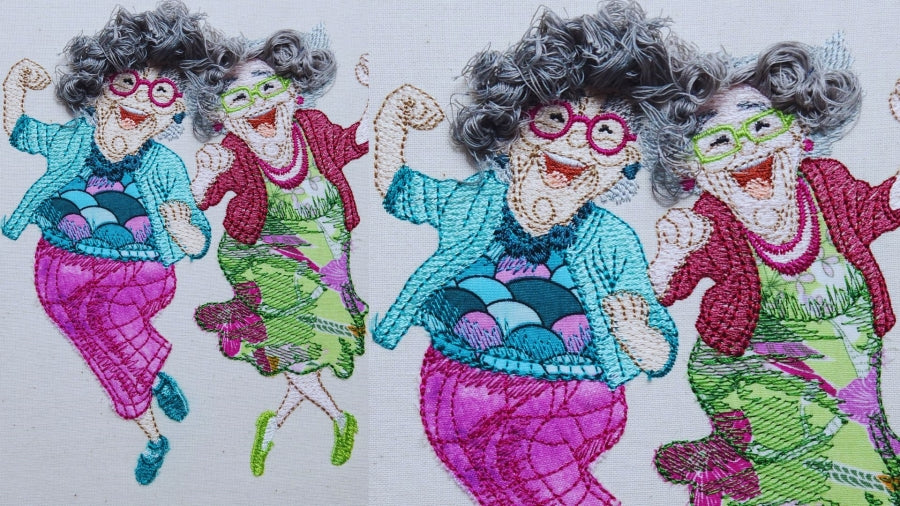 Happy Golden Girls 5x7