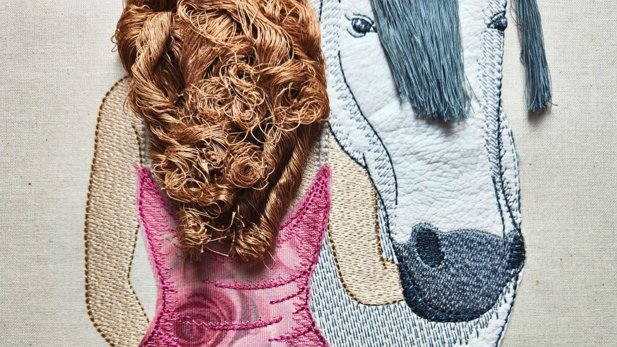 Lucy and Flicka 6x10