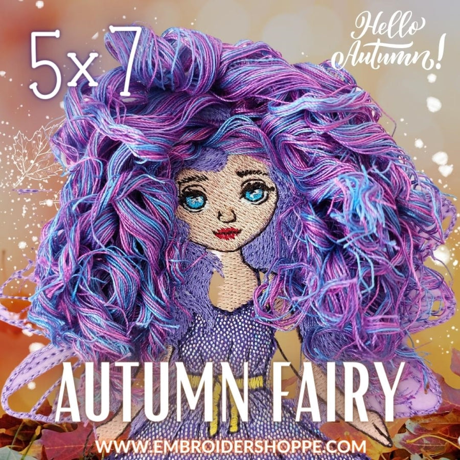 Autumn Fairy 5x7