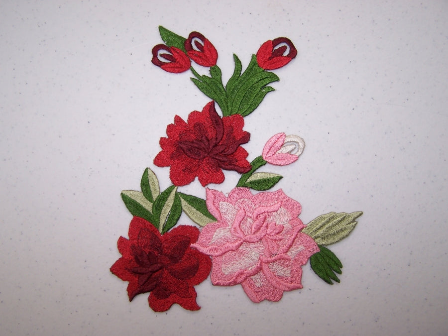 ROSES PATCHES Iron On