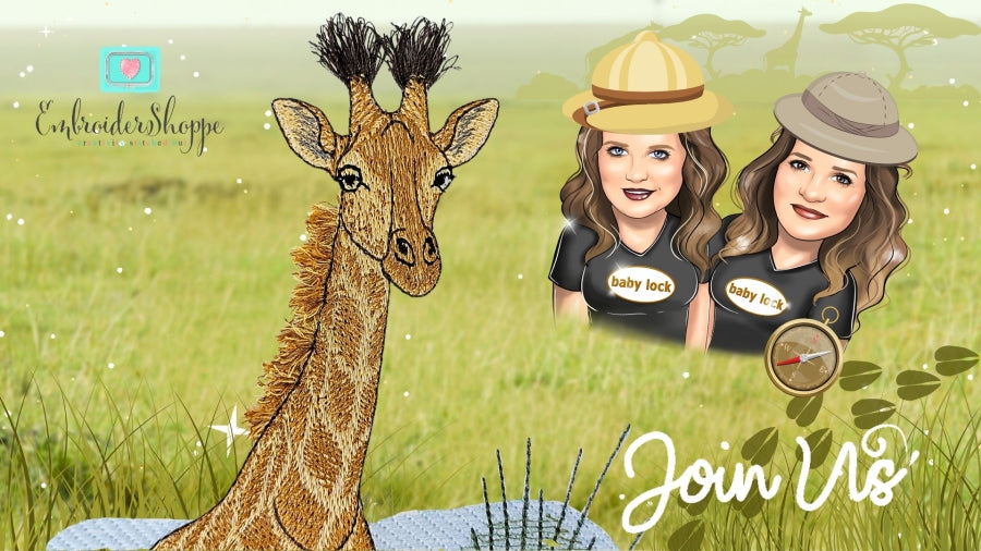 6 x 10 Stretch The Giraffe