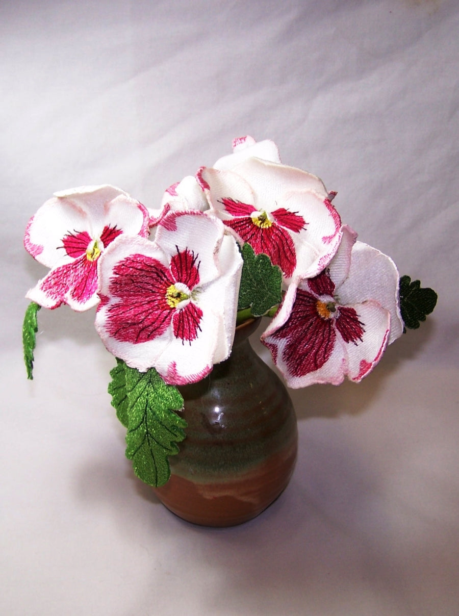 Pink Butterfly Pansy