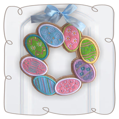 Easter Egg Wreath