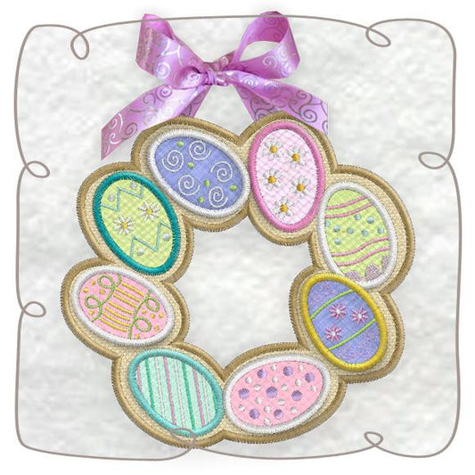 Easter Egg Wreath