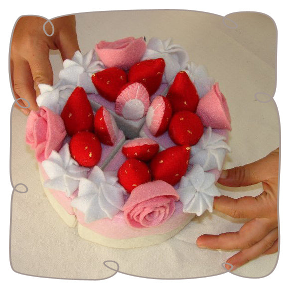 Strawberries and Cream Cake