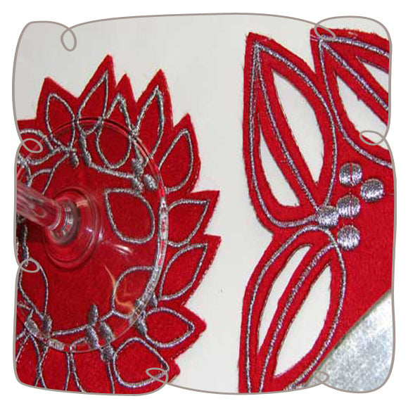 3D Christmas Table Setting