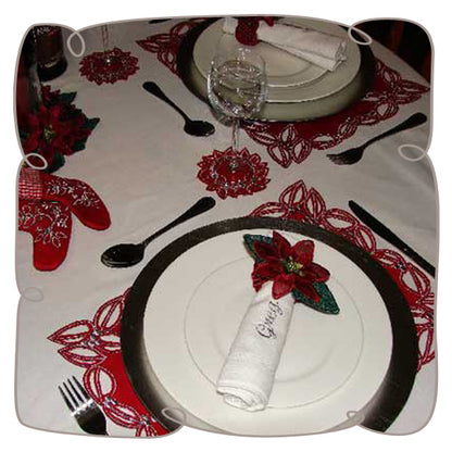 3D Christmas Table Setting