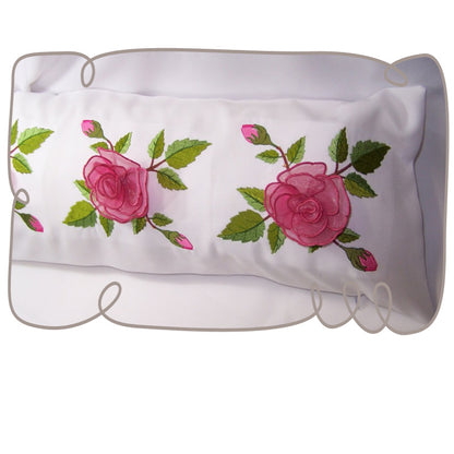 Rose Border Pillow