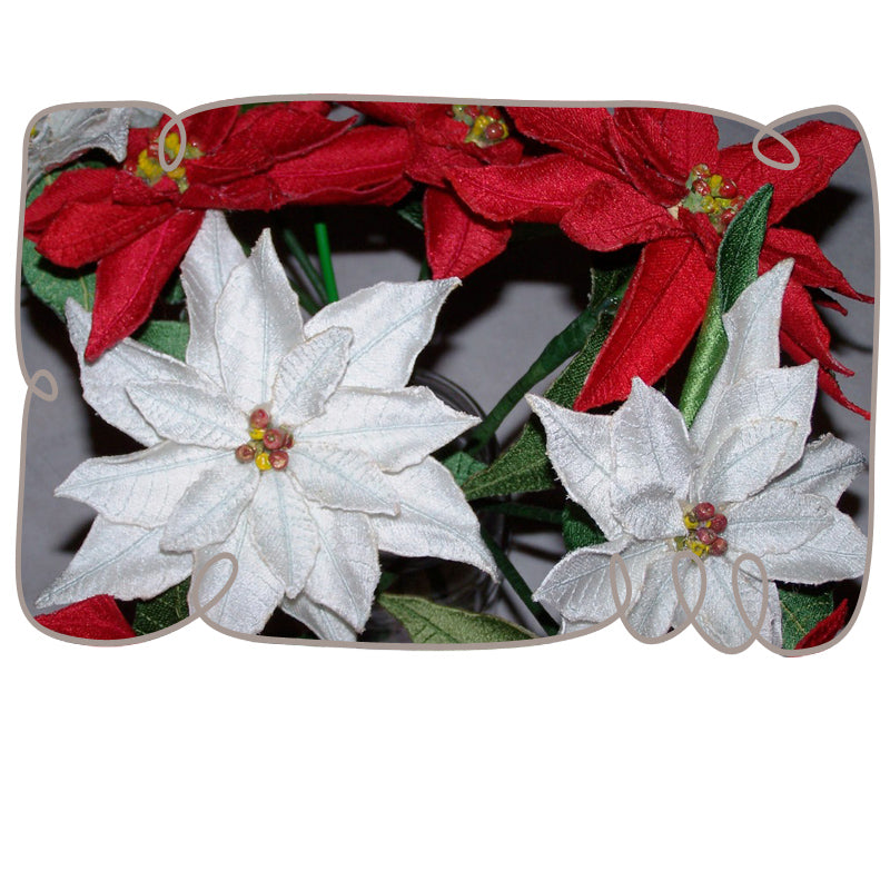 3D Poinsettias