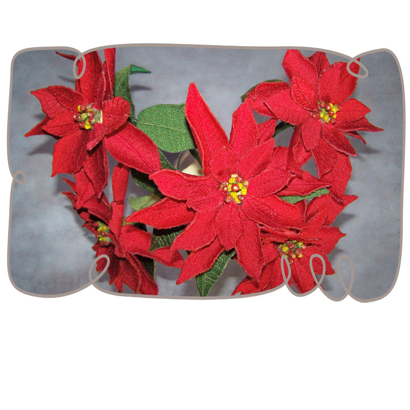 3D Poinsettias