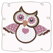 Owl 3 Applique 5x7