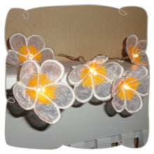 3D Frangipani String Lights