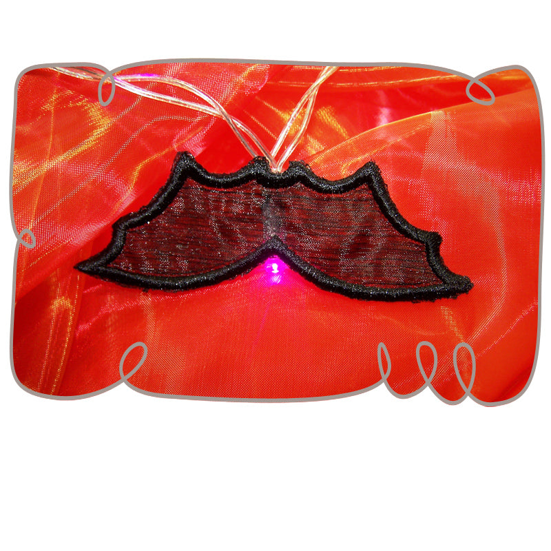 3D Bat Wings String Lights