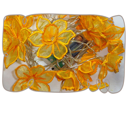3D Daffodil String Lights