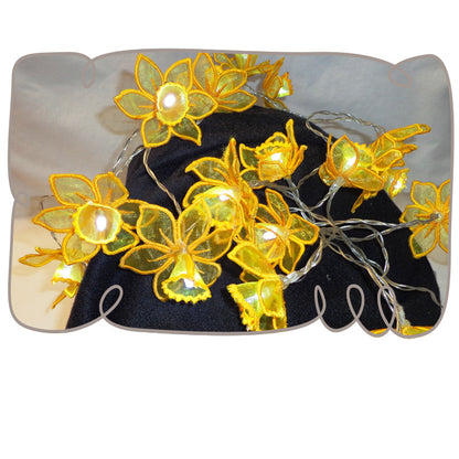 3D Daffodil String Lights