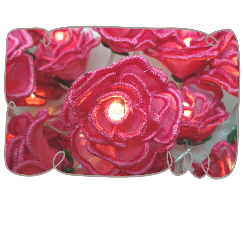 3D Rose String Lights