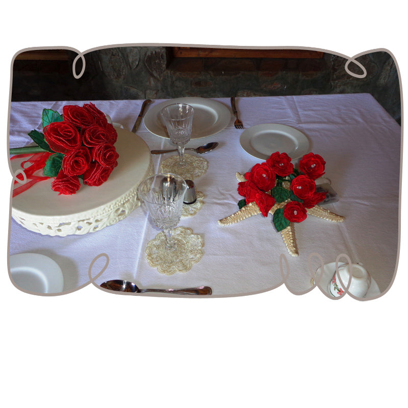 3D Rose String Lights