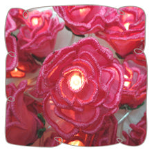 3D Rose String Lights
