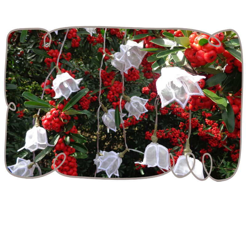 3D Lily of the Valley String Lights