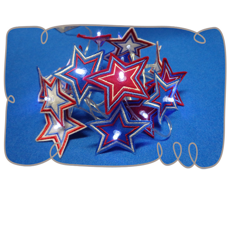 4th of July String Lights