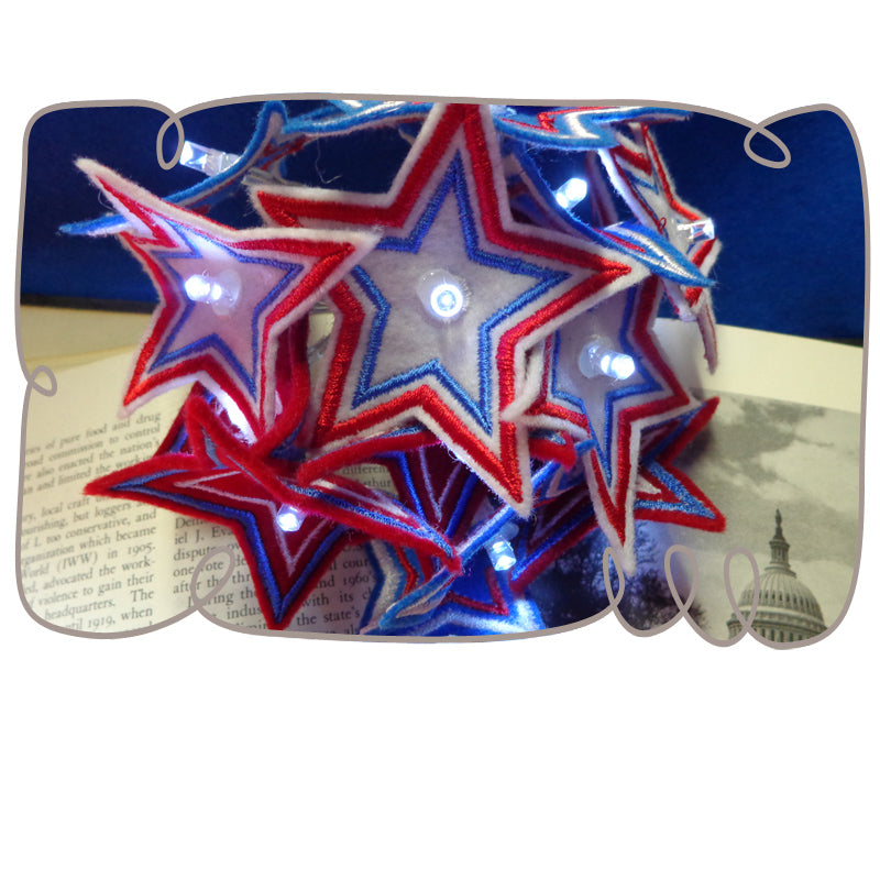 4th of July String Lights