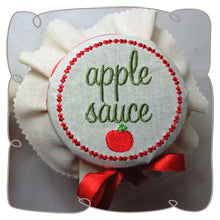Apple Sauce Jar Lid Cover