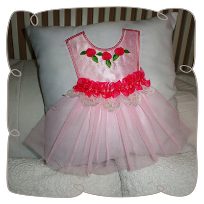 Ballerina Dress Pillow 6x10