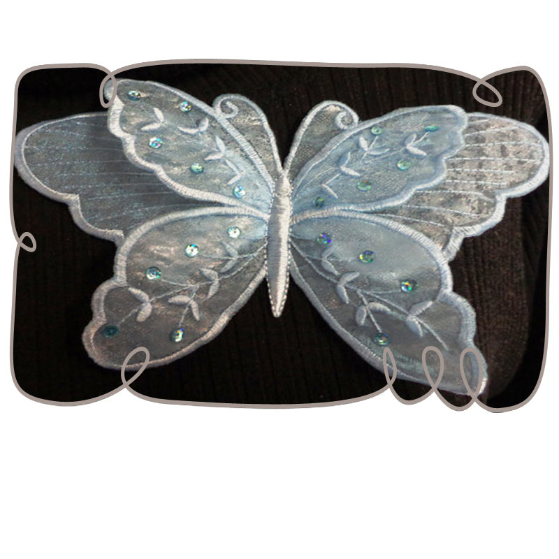 Organza Lace Butterfly 1