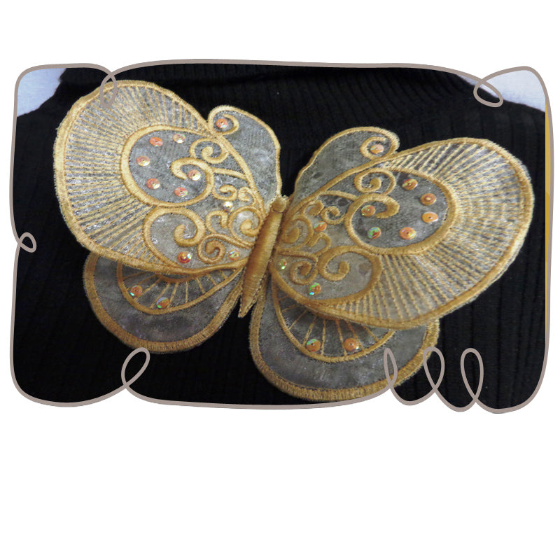 Organza Lace Butterfly 2