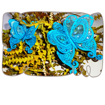 Organza Lace Butterfly 4