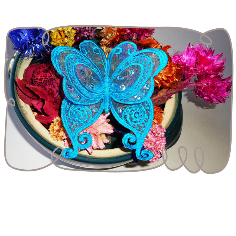 Organza Lace Butterfly 4