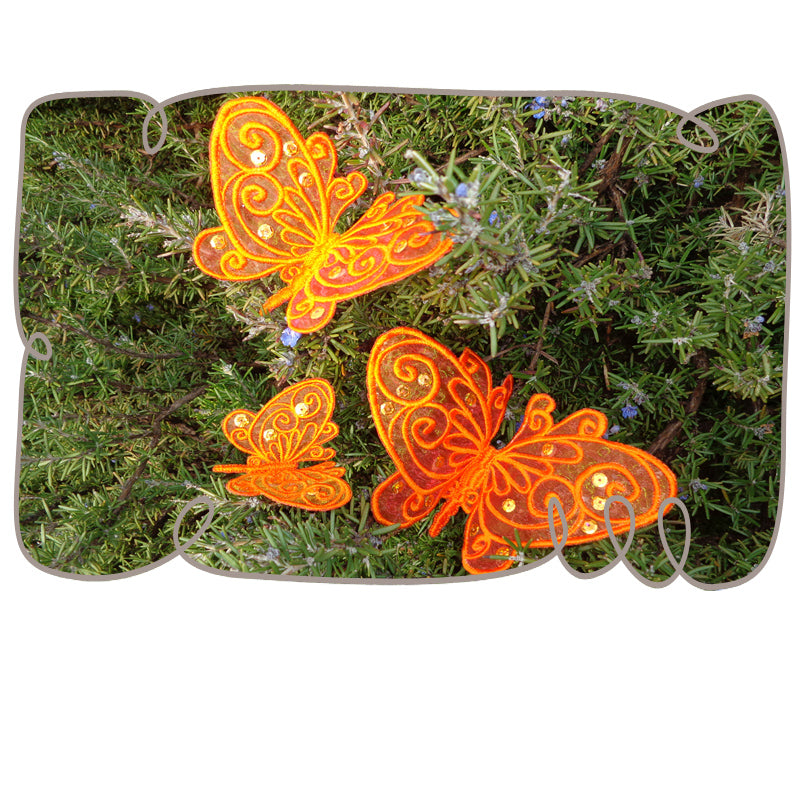 Organza Lace Butterfly 6