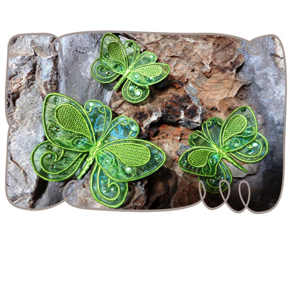 Organza Lace Butterfly 7