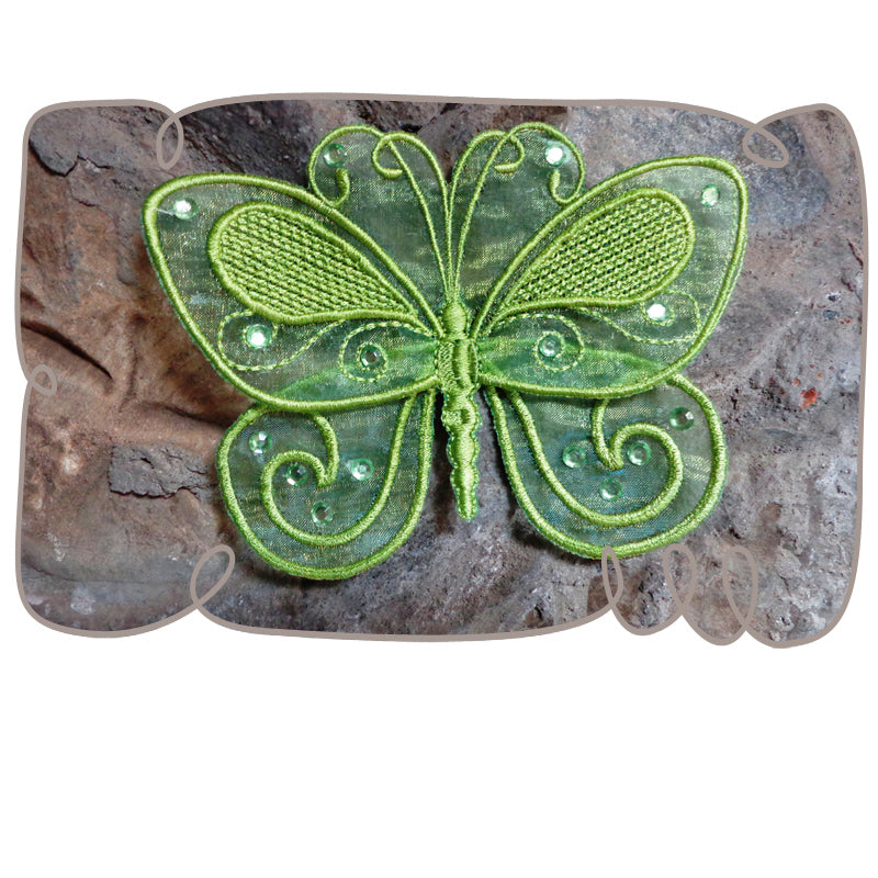 Organza Lace Butterfly 7