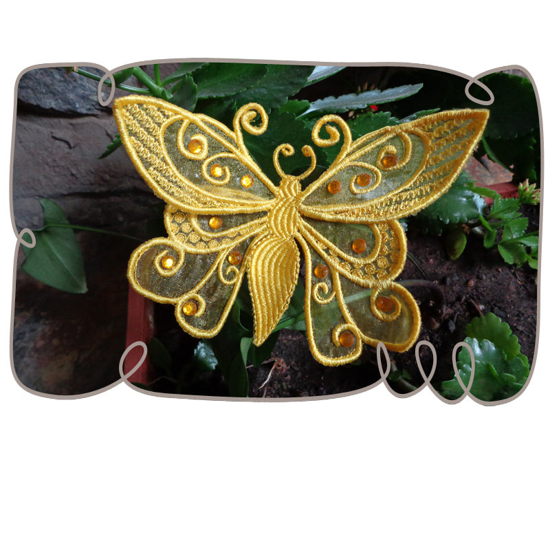 Organza Lace Bumble Bee