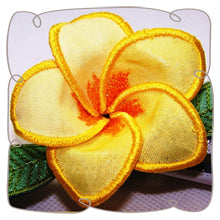 3D Frangipani Fabric