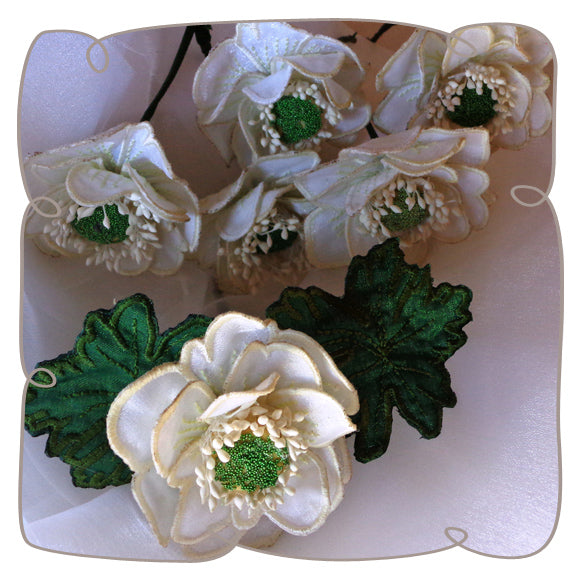 3D Anemone Fabric Flower