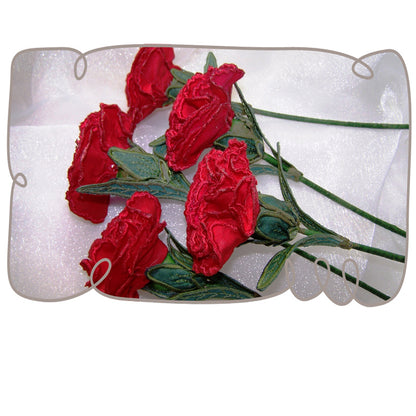 3D Carnation Fabric Flower