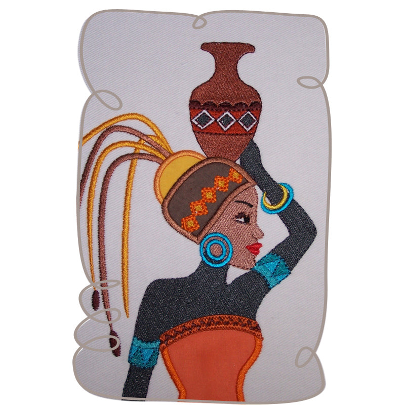 Dharia African Lady 4