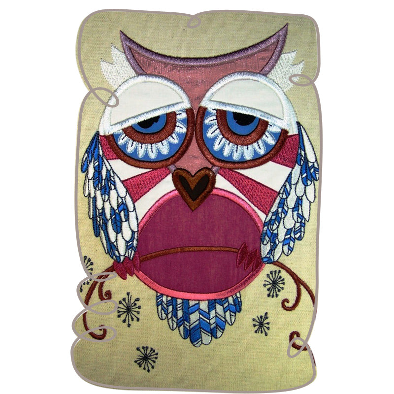 Grand Owl Applique